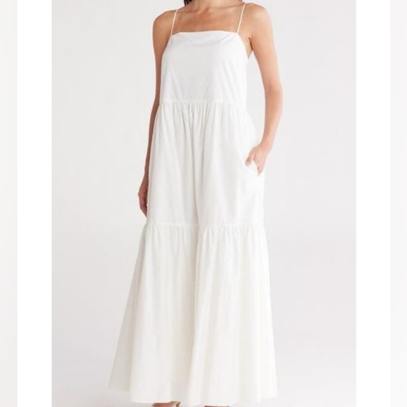 NWT Rag & Bone Leilah Poplin Dress Sz Large - Picture 2 of 4